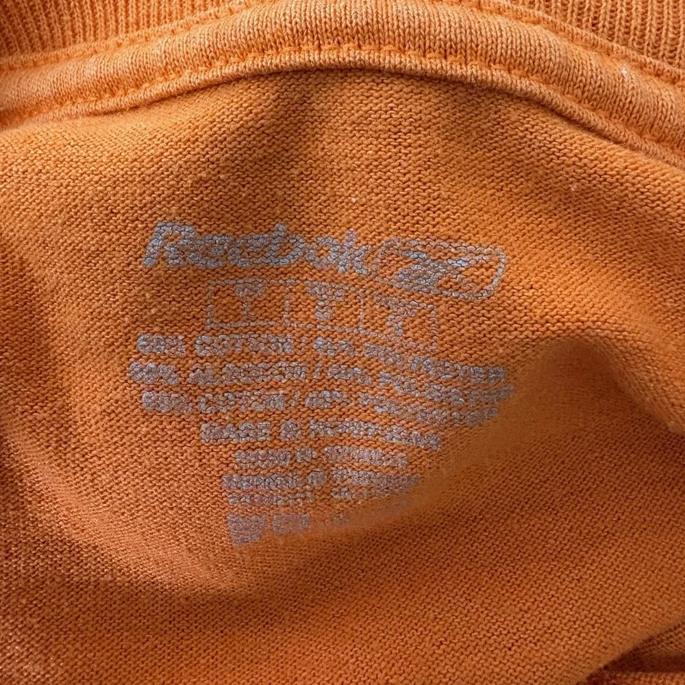 Reebok‎ Miami Dolphins Football T Shirt Mens Size Large Orange NFL Team Apparel